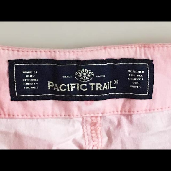 PACIFIC TRAIL Pink Acid Wash Skorts - Picture 7 of 11